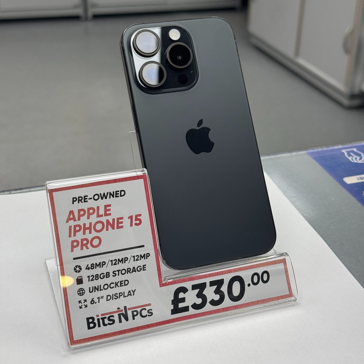 ? iPhone 15 Pro FOR SALE ? 128GB • Black Titanium • Unlocked 