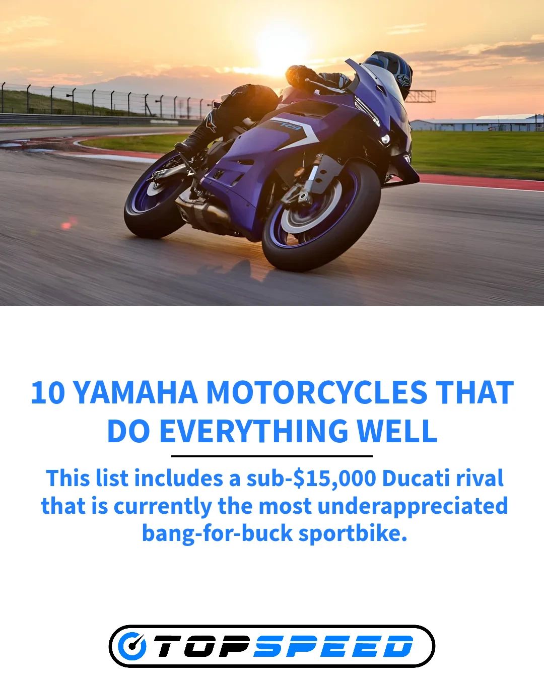 This list includes a sub-$15,000 Ducati rival that is currently