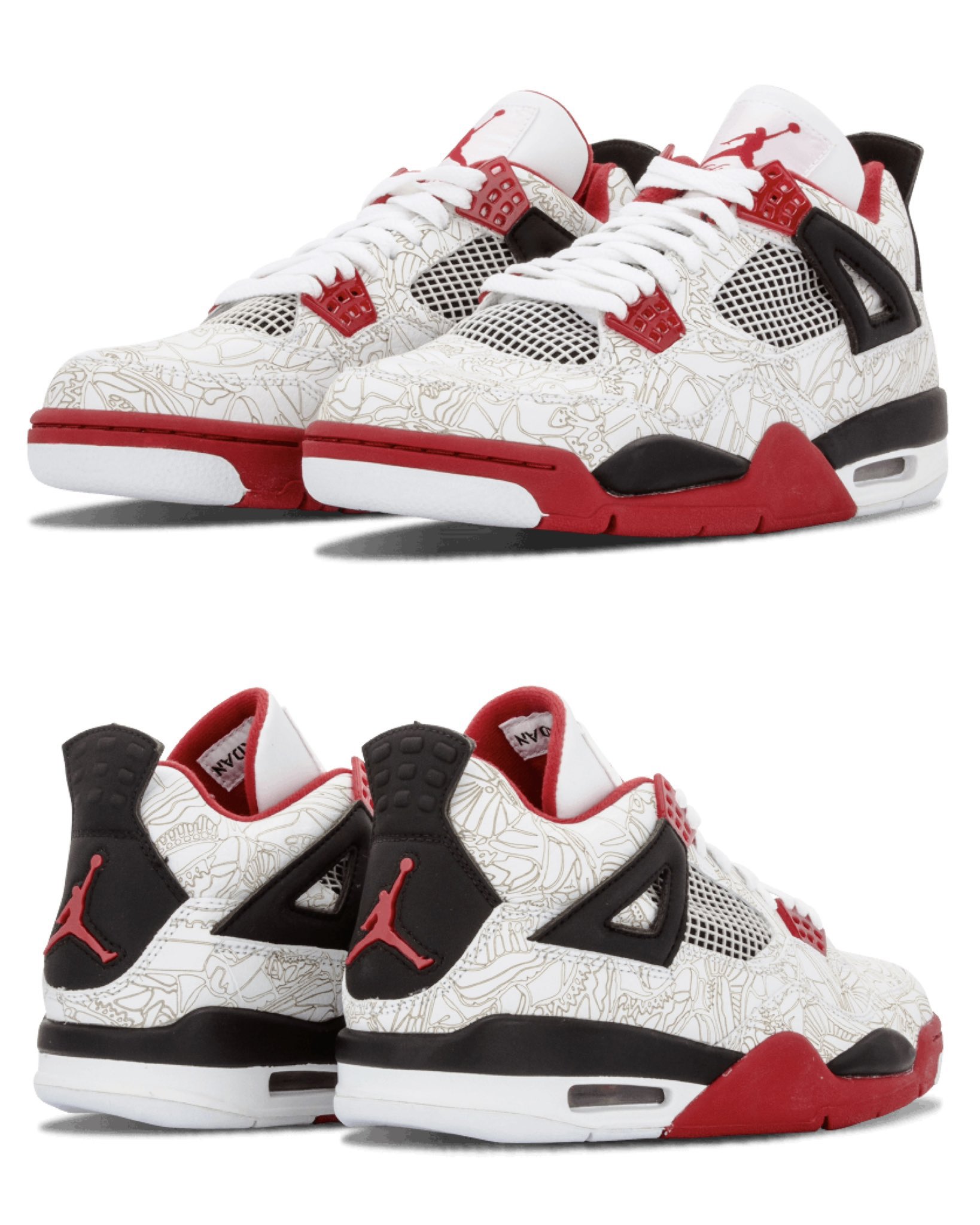 White Laser Air Jordan 4 confirmed for February 2027. White, Black