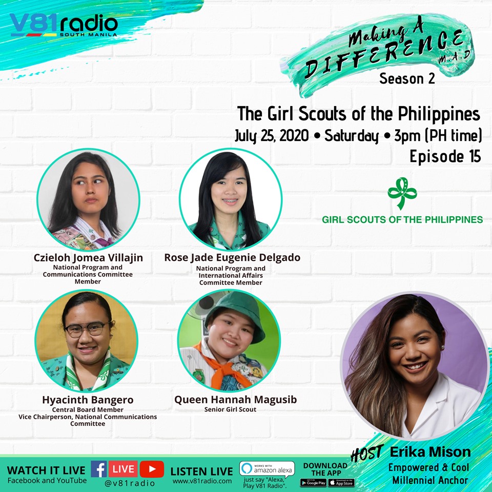 Know with host Erika Mison how the... - Making A Difference | Facebook