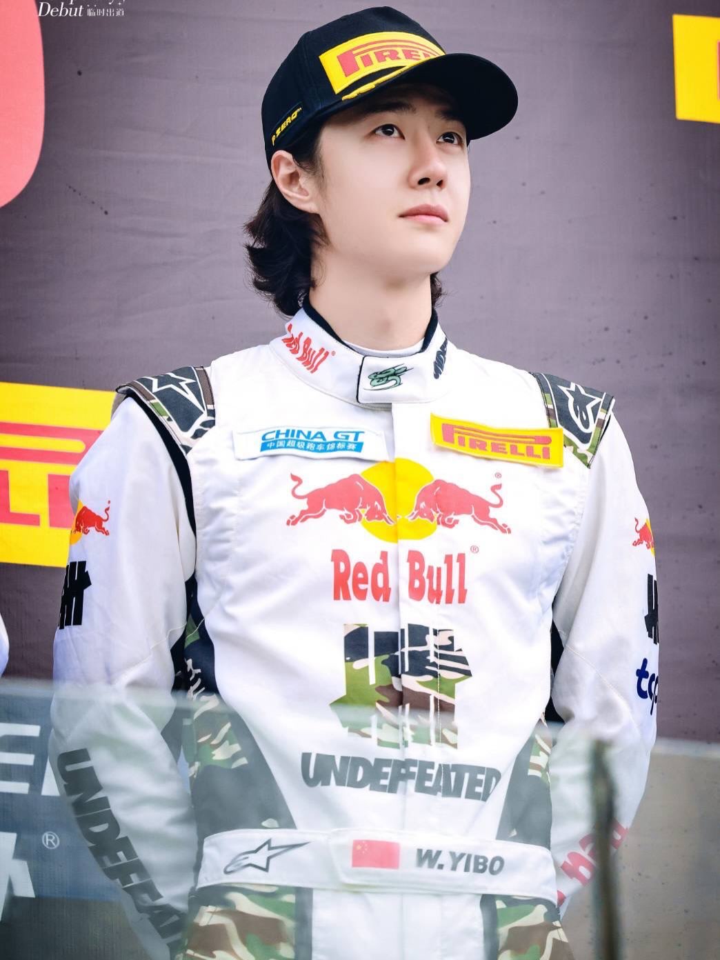 王 一 博 and UNO Racing Team at China GT Championship