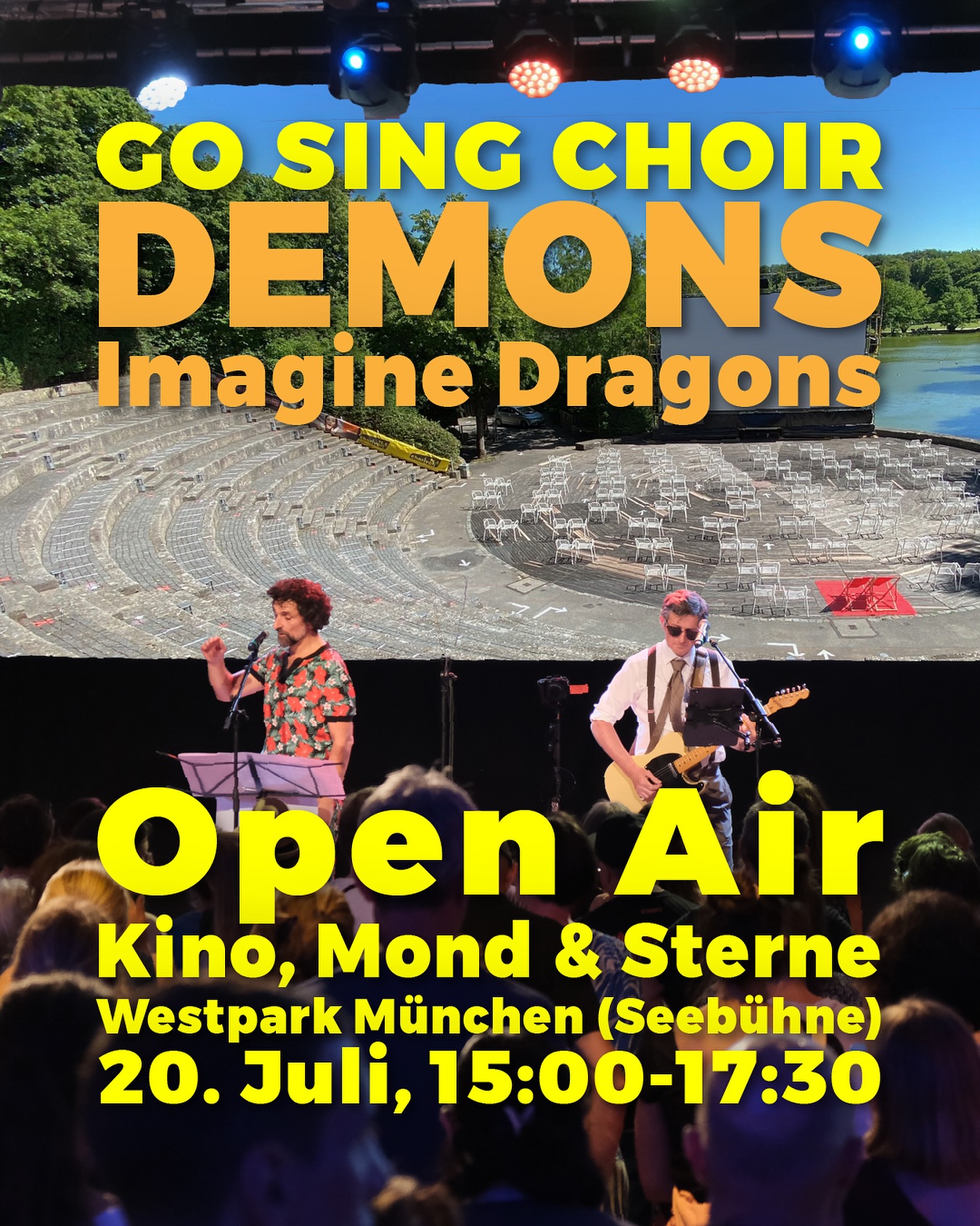 GO - ☀️Letzter GO SING CHOIR vor der Sommerpause - Open Air bei Kino ...