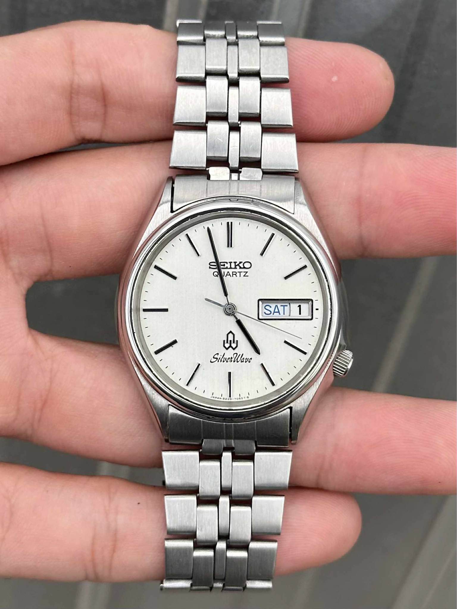 SÊKO SILVER WAVE 8229-7030 ?Sản xuất năm 1982 - Size 36mm - Máy 