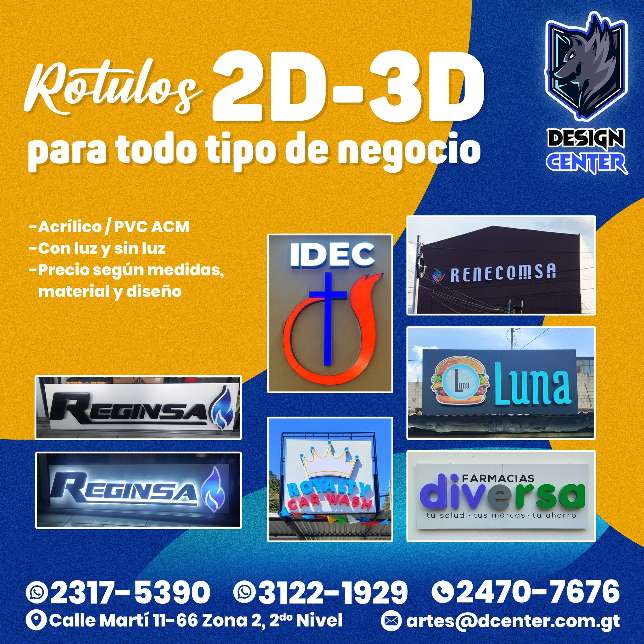 Design Center - 🔊 Rótulos Publicitarios para todo tipo de... | Facebook
