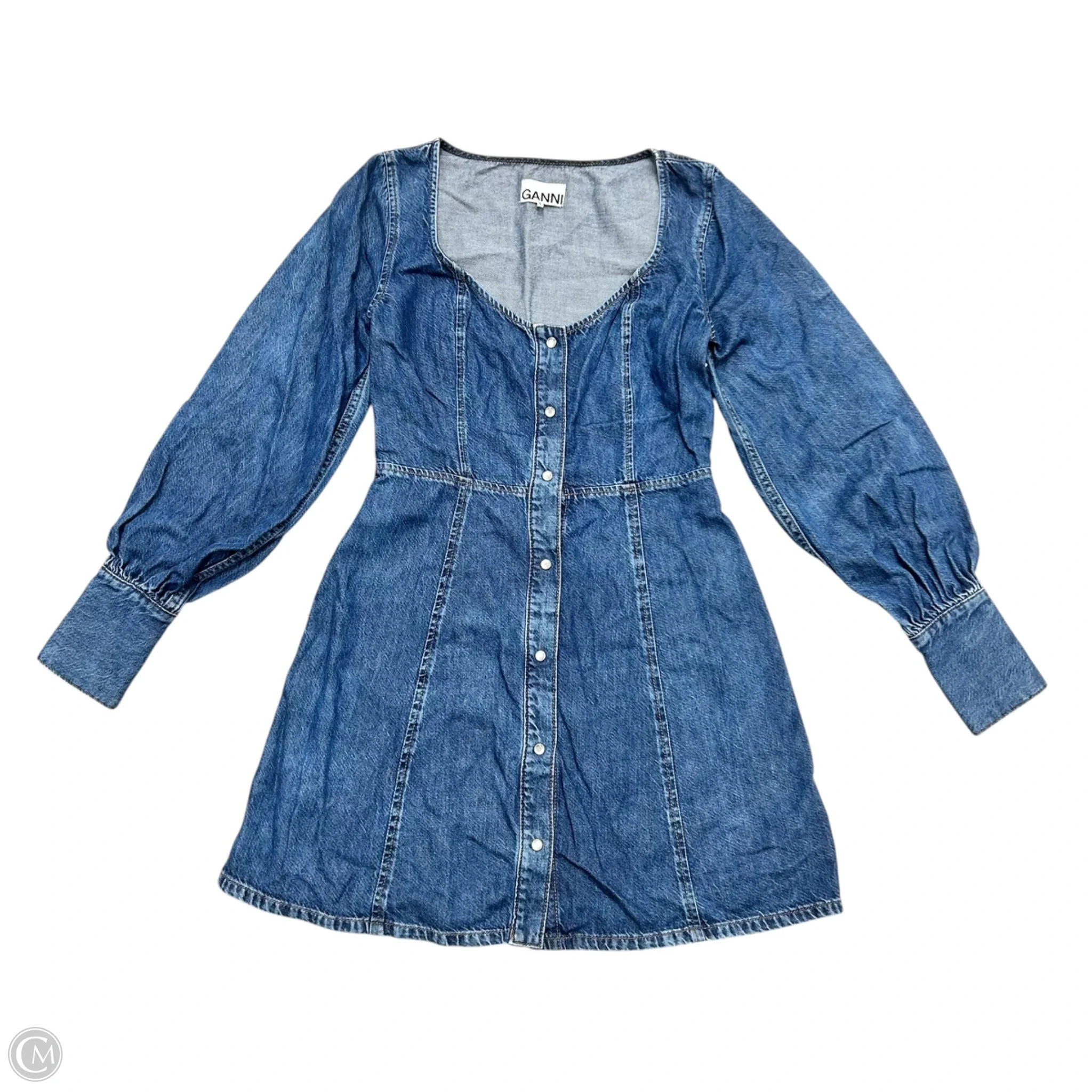 Ganni denim mini dress size small West Chester PA