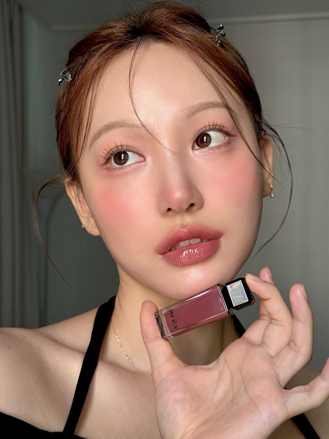 🍑 Hera ~ Sensual Nude Lip Gloss #415 Brownie Boy (Felix's Pick