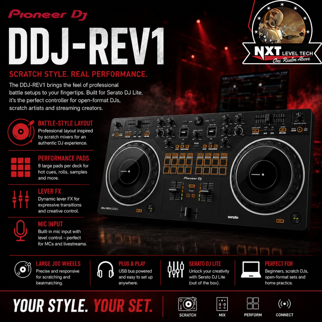 Ddj rev1 pioneer dj コントローラー Pioneer DJ DDJ-REV1 Scratch