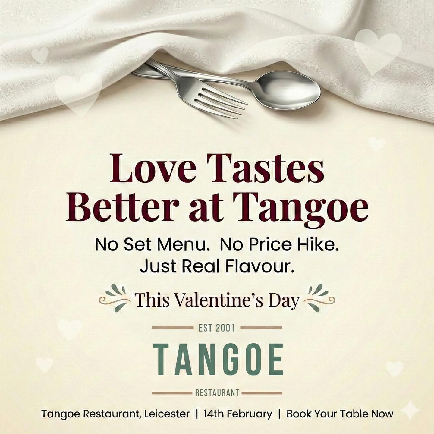 Tangoe Restaurant | Leicester