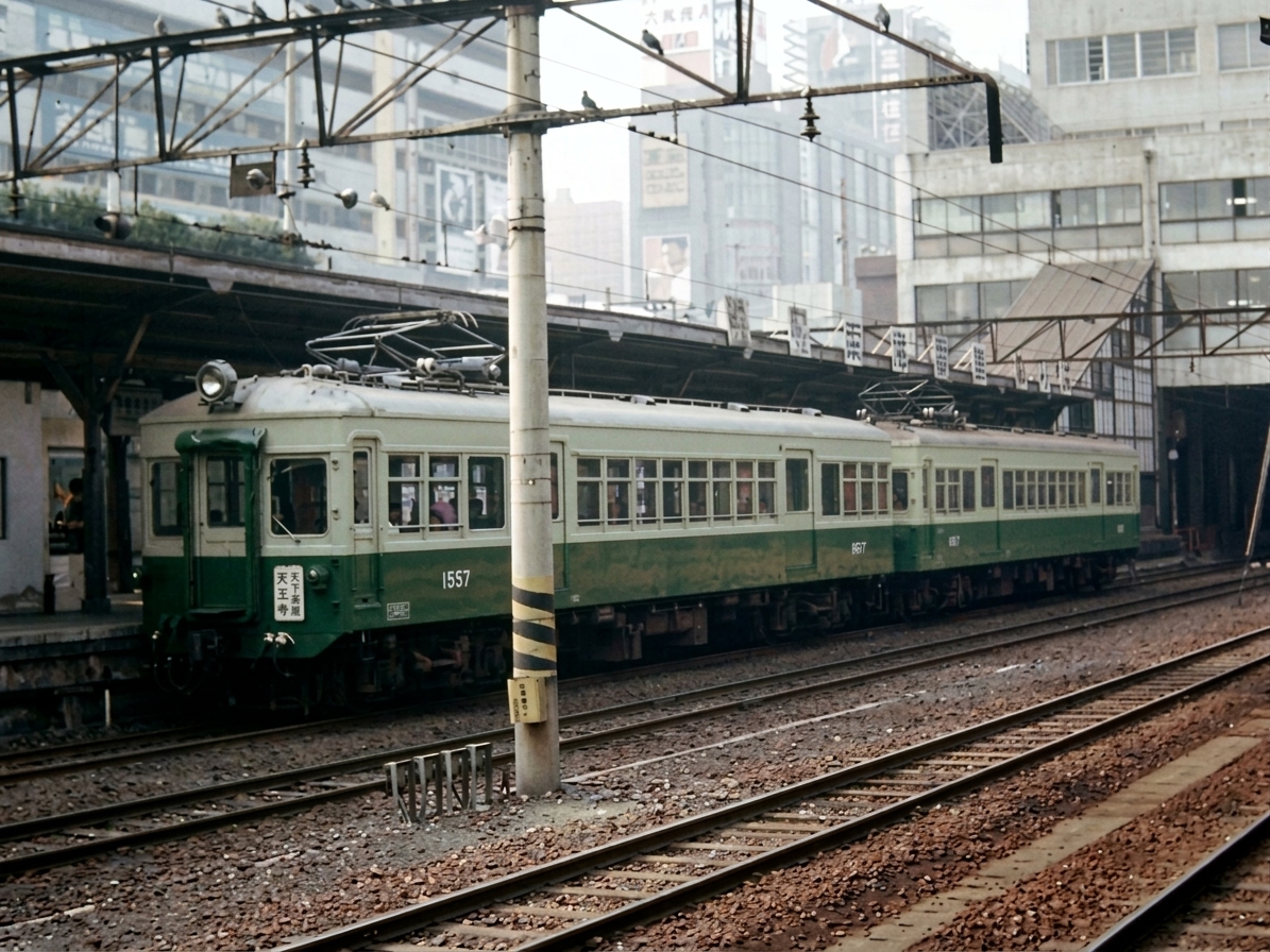 この写真は1972年の撮影かな、この路線もまだ（一部）廃止の10年以上前