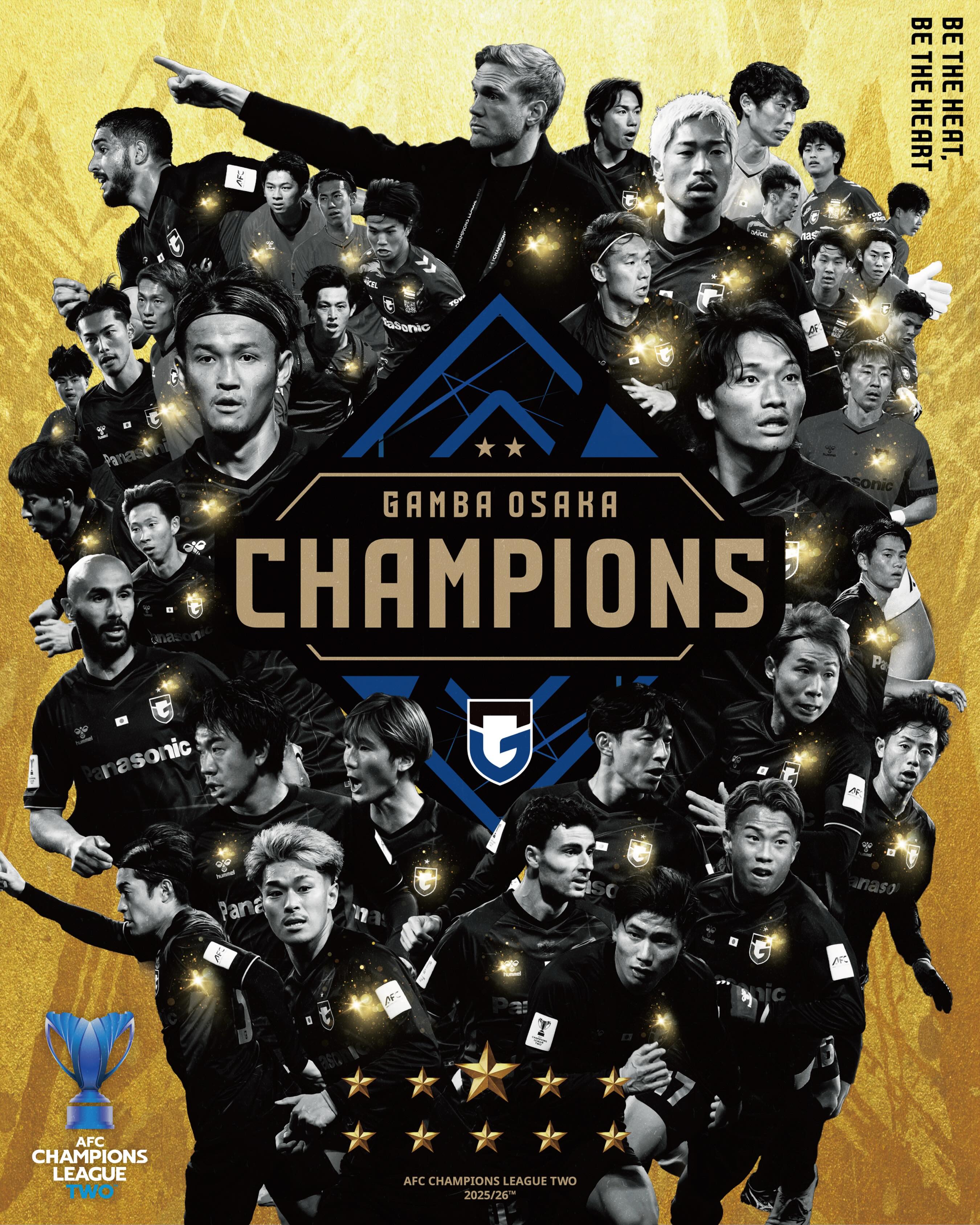 𝘾𝙃𝘼𝙈𝙋𝙄𝙊𝙉𝙎🔵⚫️ ⁡ #ACL2 #ガンバ大阪 #gambaosaka ⁡