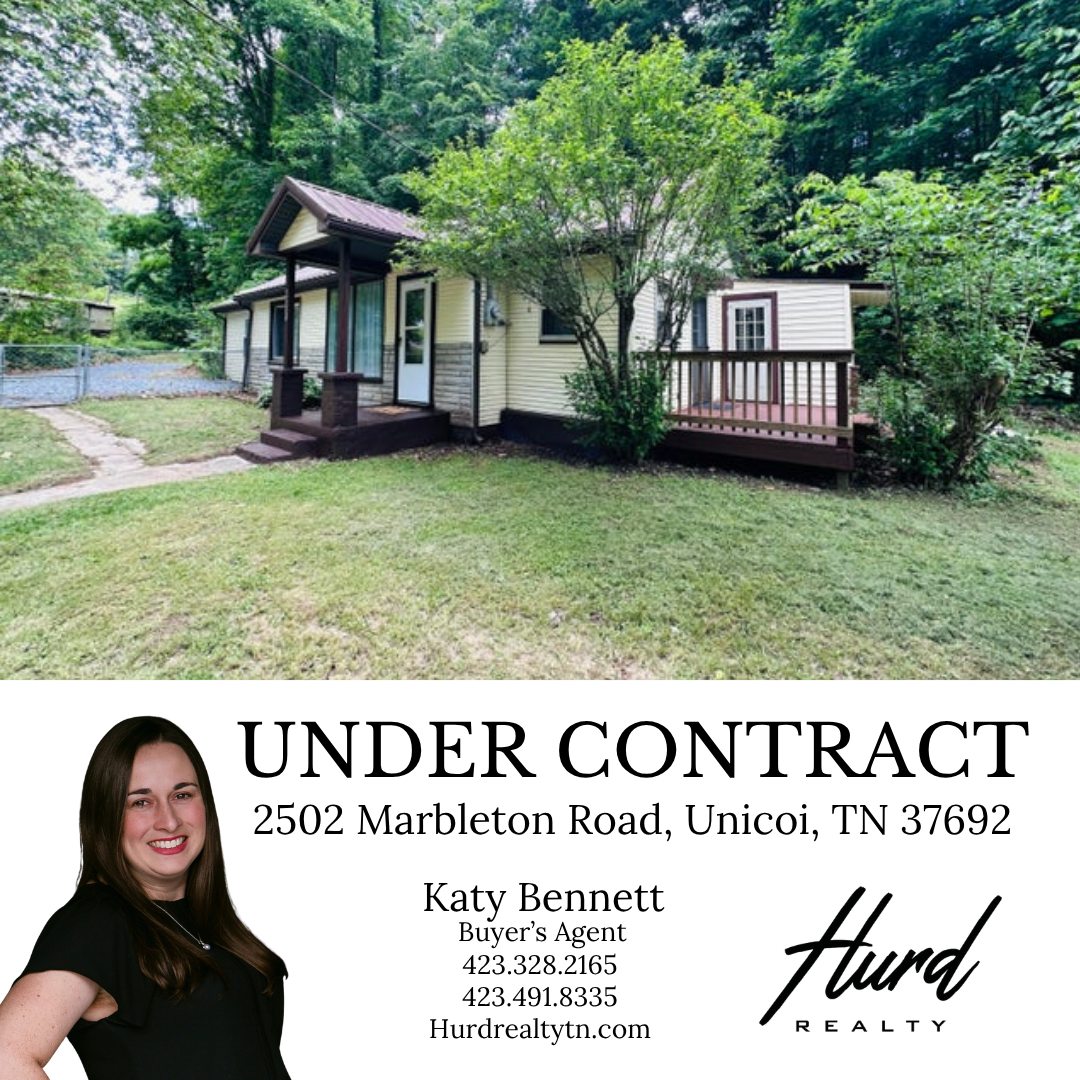 Unicoi home under contract with Katy Bennett