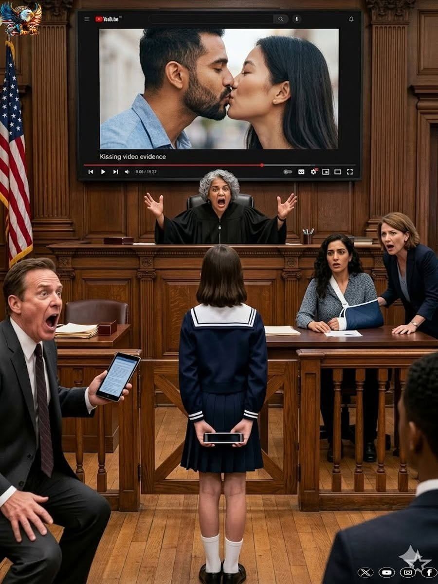daughter's surprise in divorce court