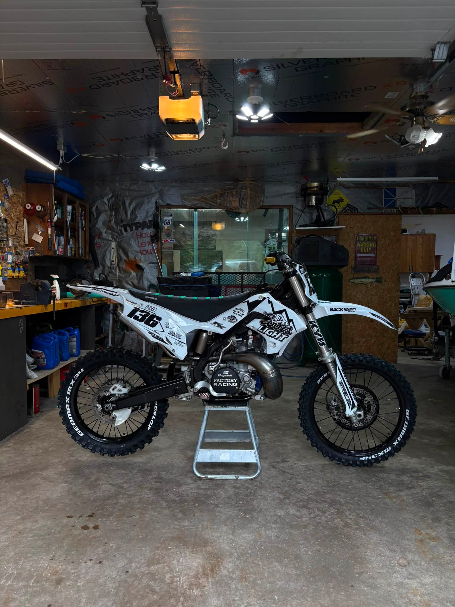 Full frame up build on 2006 Kawasaki KX 250
