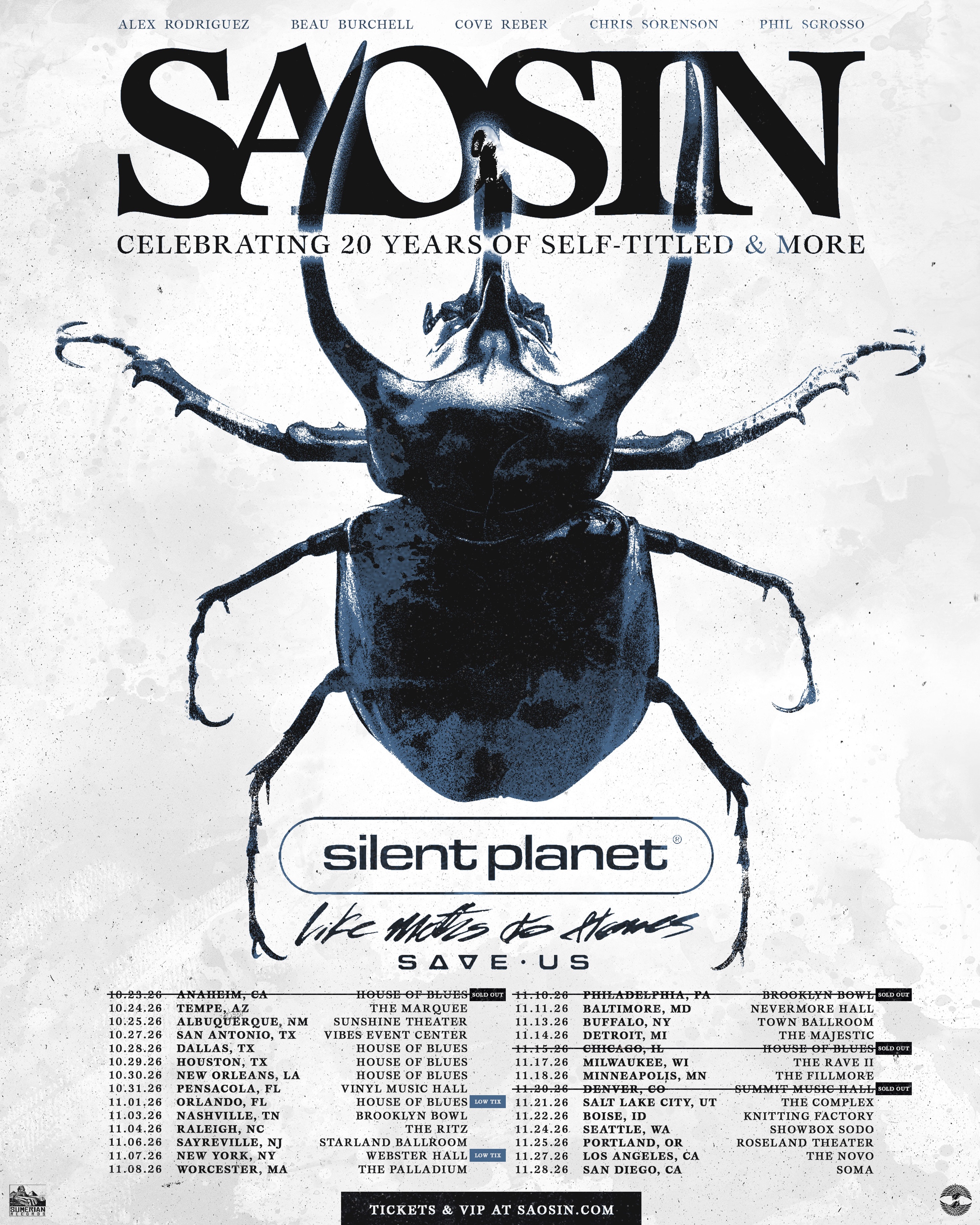 Saosin (@saosin) • Facebook