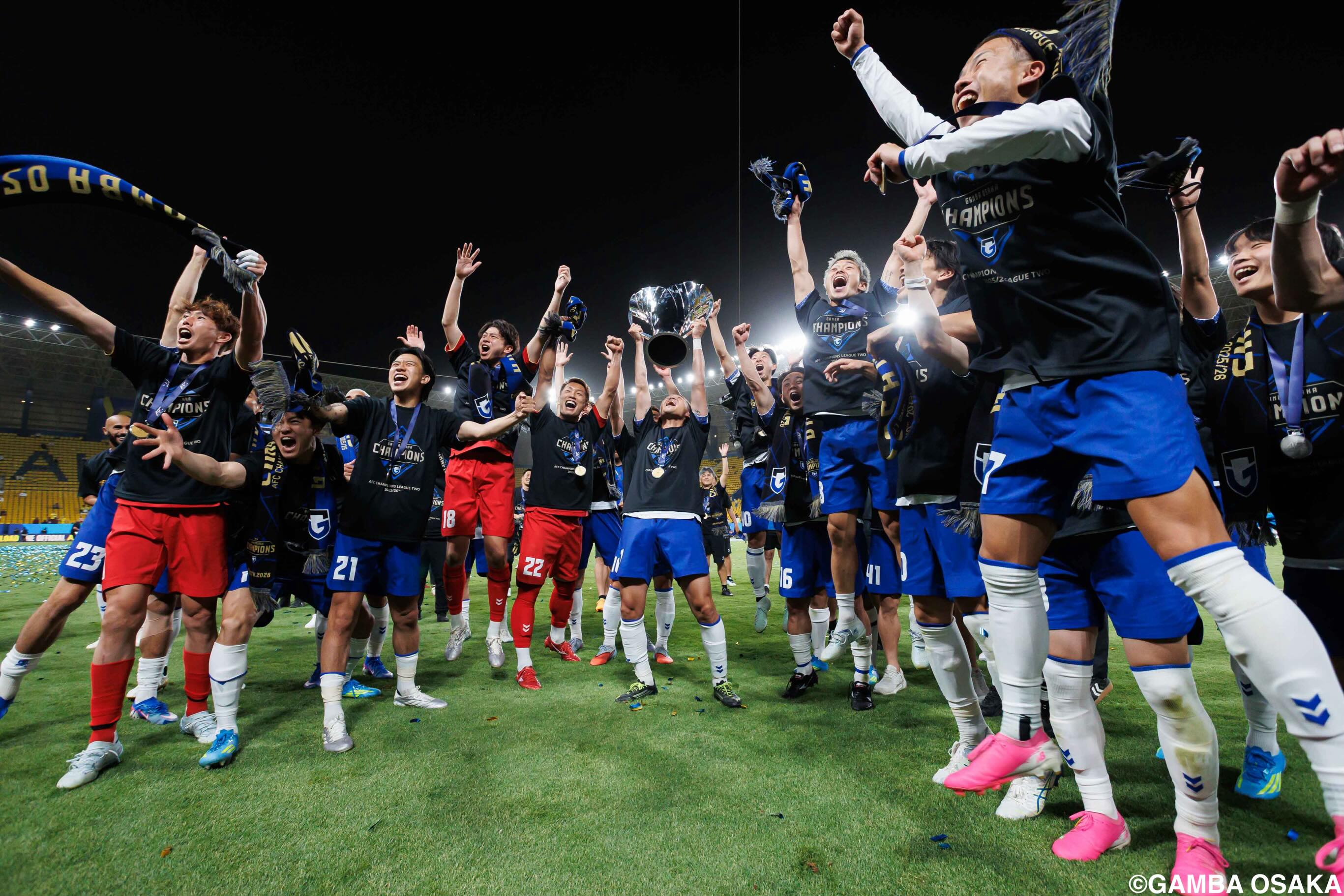𝙒𝙀 𝘼𝙍𝙀 𝙏𝙃𝙀 𝘾𝙃𝘼𝙈𝙋𝙄𝙊𝙉𝙎 🏆✨ ⁡ #ACL2 #ガンバ大阪