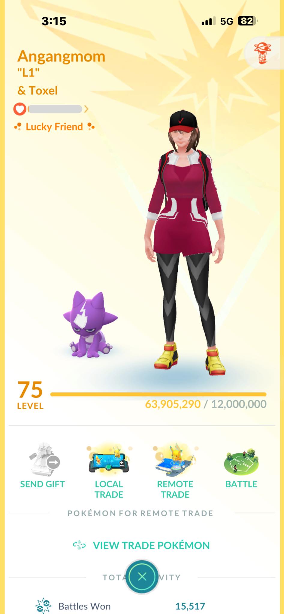 Looking for specific Pokémon to trade in Pokémon Go