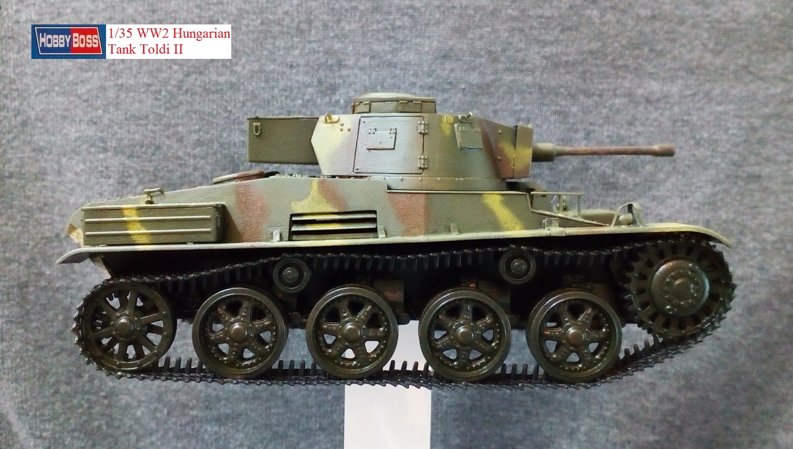 Maquette 3D Imprimée Char Hongrois Toldi II B20 WWII - Plusieurs Échelles 1/48 à 1/87