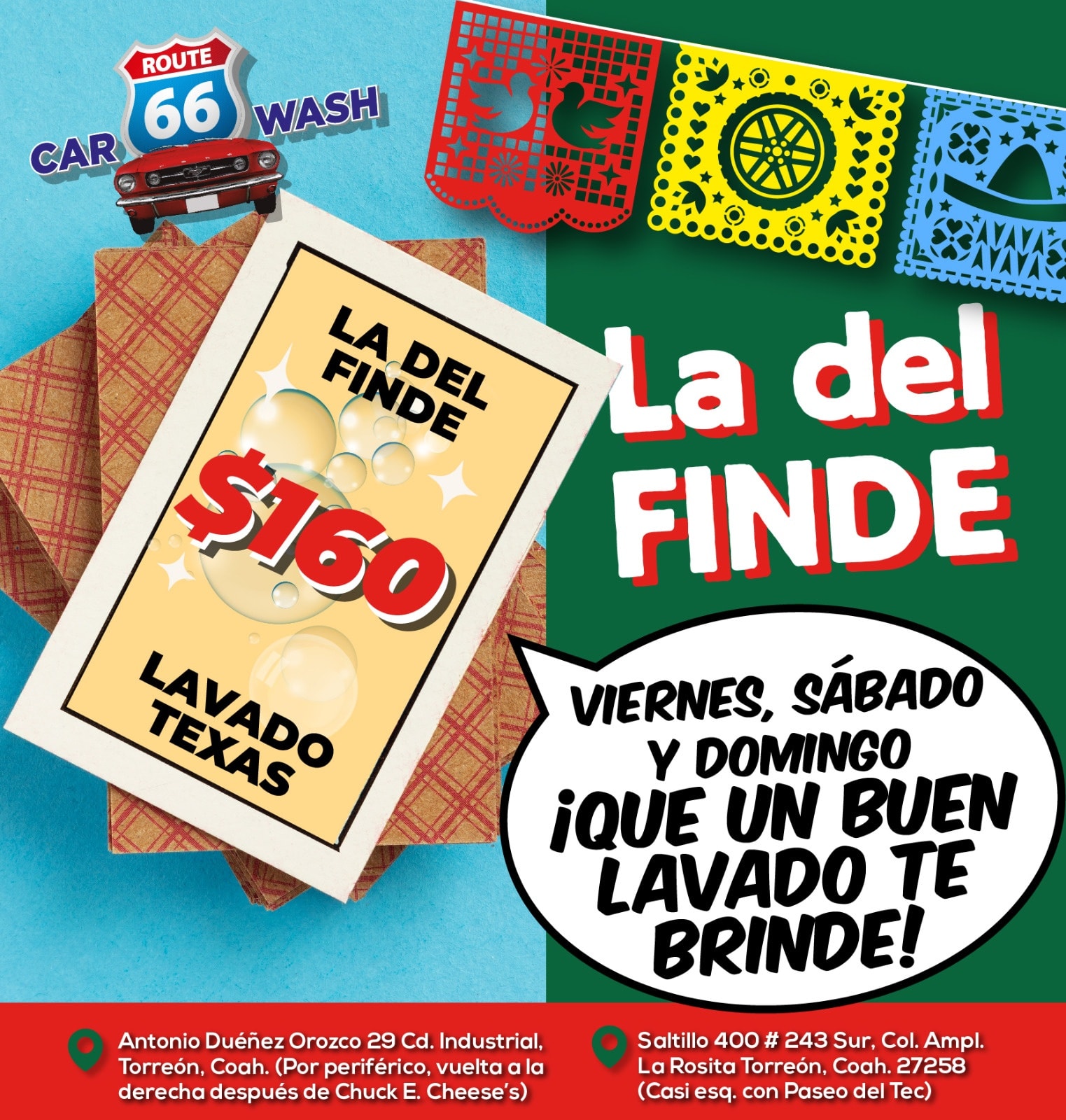 Route - 🎉 ¡El Finde en Route 66! 🎉 El que llega con alegría y tu carro ...