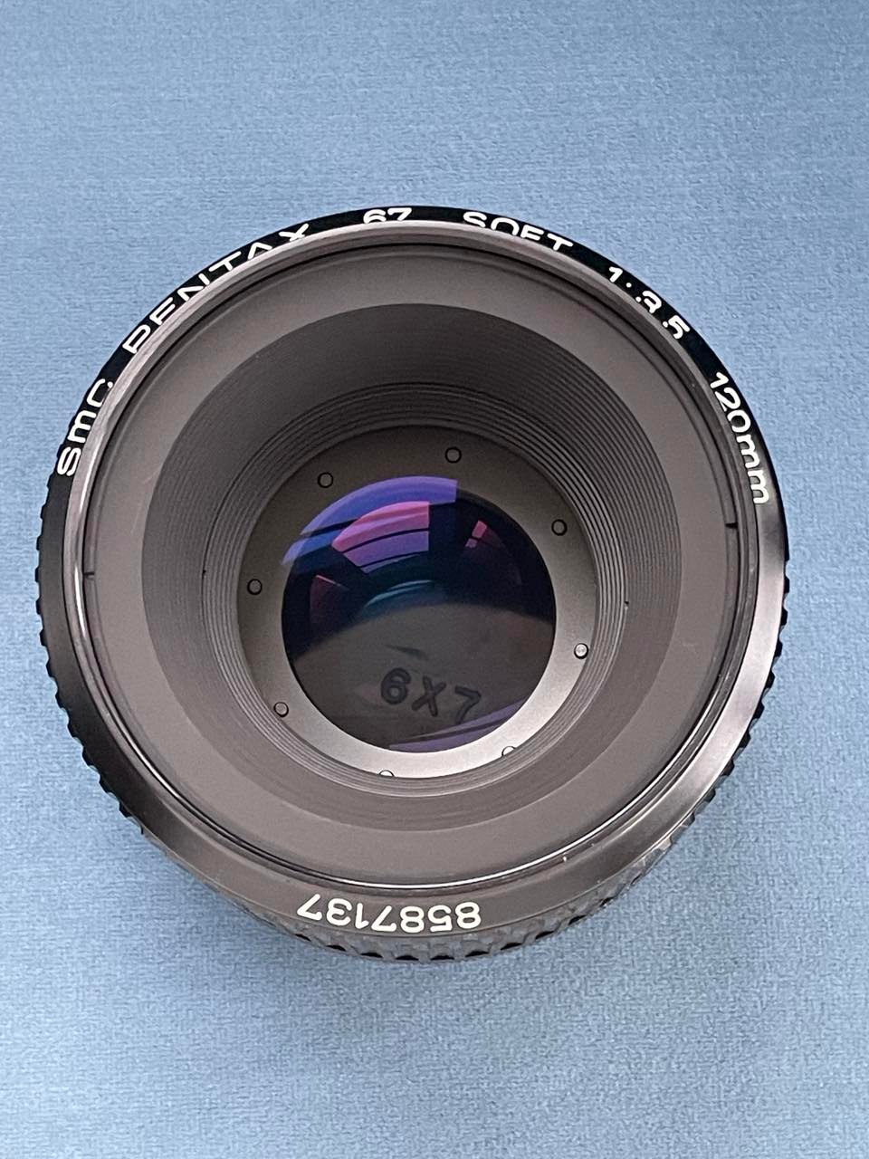 Trying Pentax SMC soft 120mm f/3.5 lens on Pentax 67