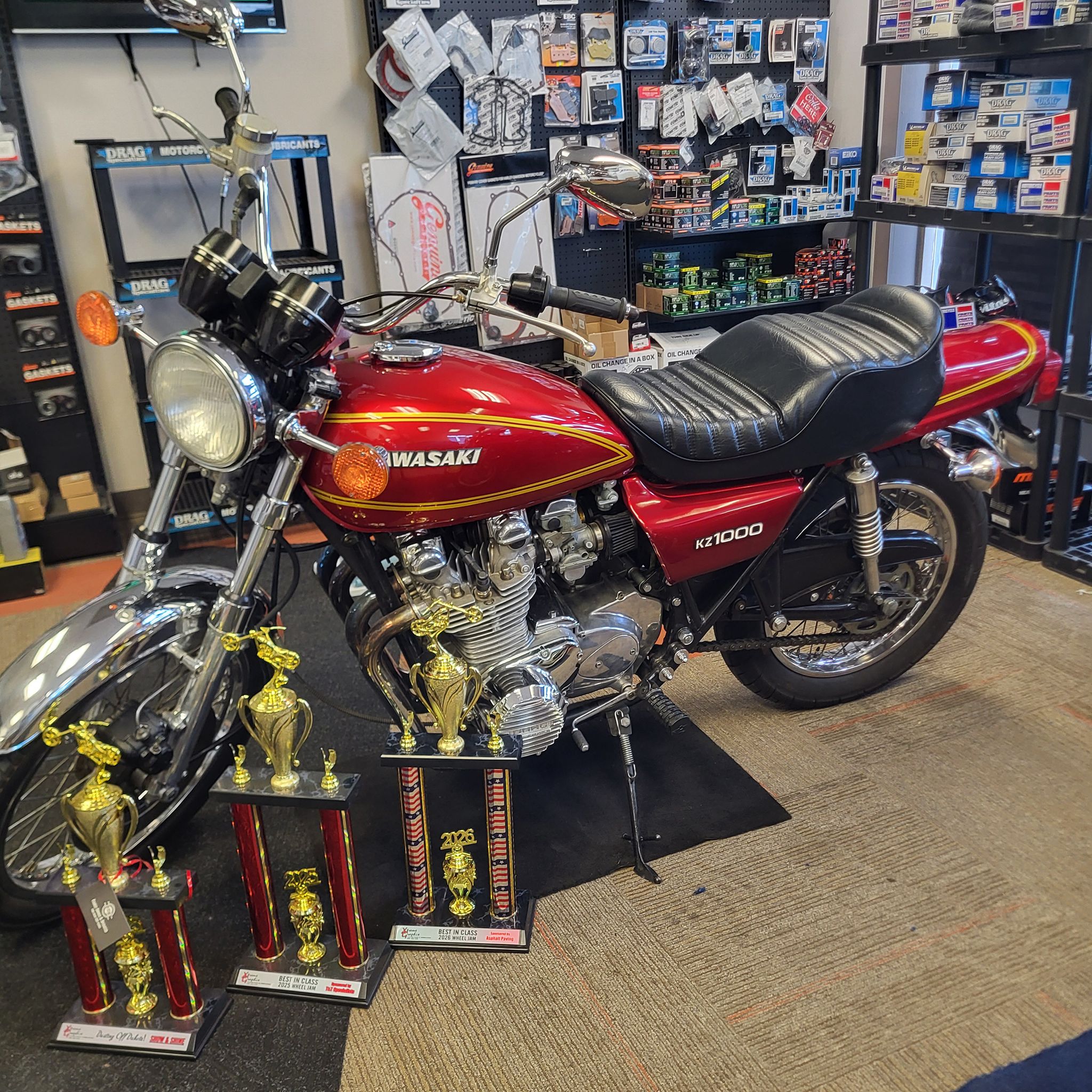 Let's see those Kawasaki Z1 and KZs! Here is my 1977 Kawasaki KZ