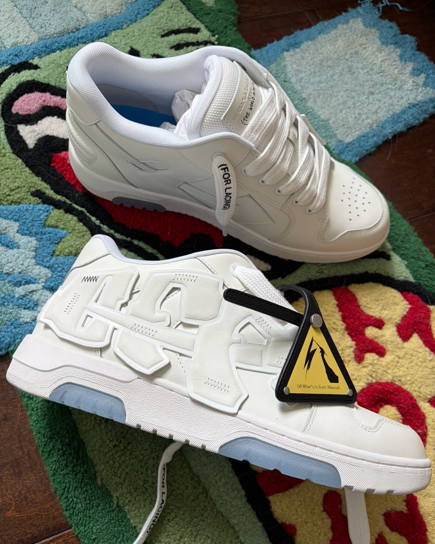 C/O VIRGIL ABLOH “For All” Kid Cudi gives us a closer look at his upcoming “OOO OFF Patch