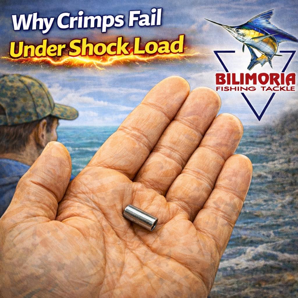 Bilimoria - Why Crimps Fail Under Shock Load 🎣 Crimps usually don’t ...