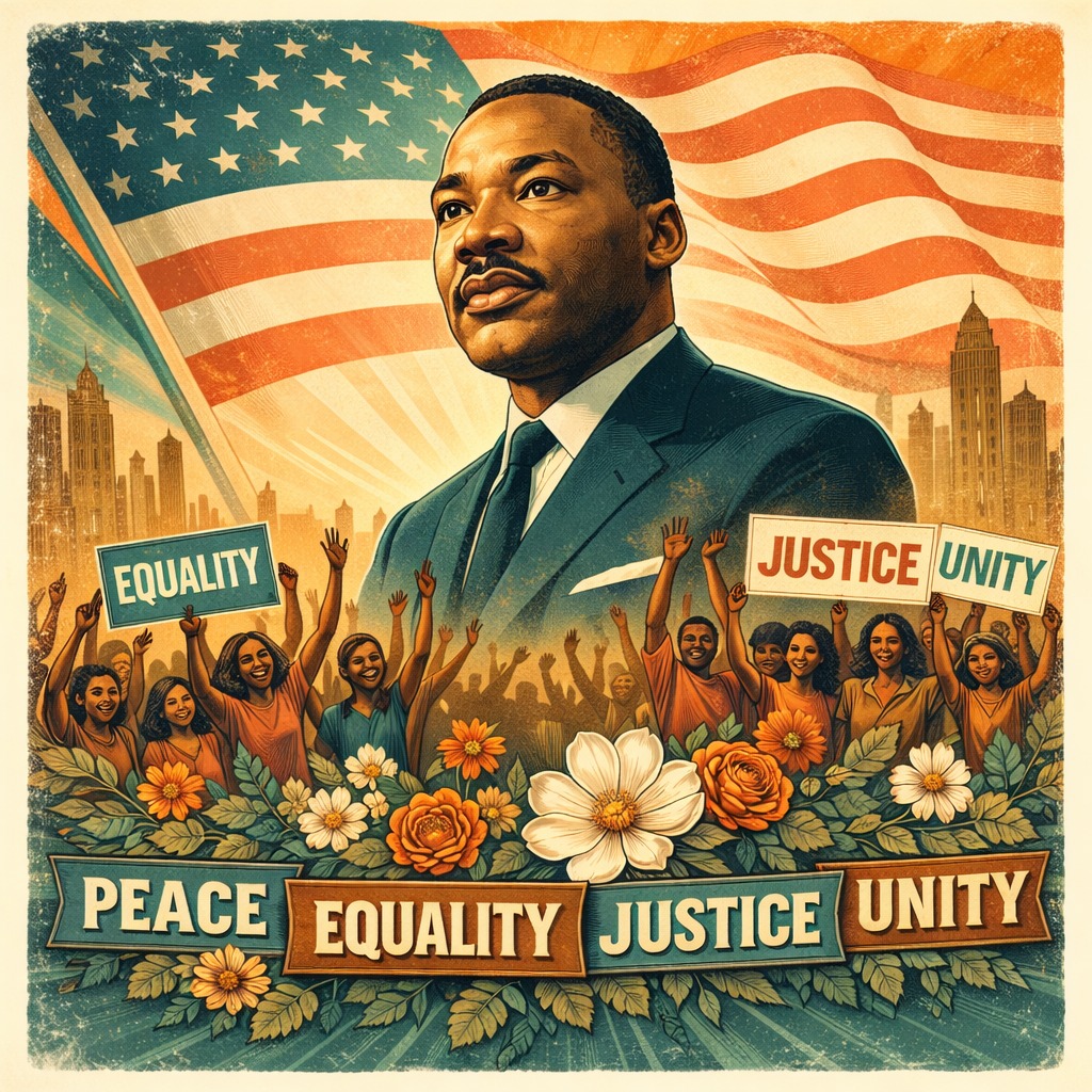 Tuff - ️ Honoring Martin Luther King Jr. Day 🕊️ As we pause to honor ...