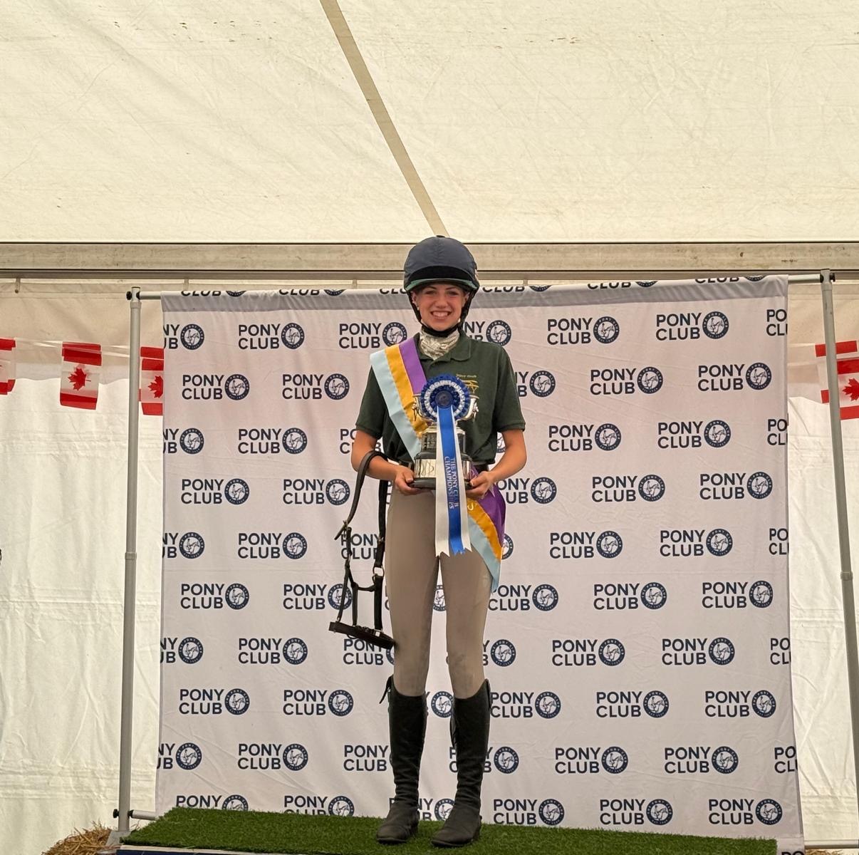 Teesside - Annabel, soon to be in Year 11, has secured two back-to-back ...