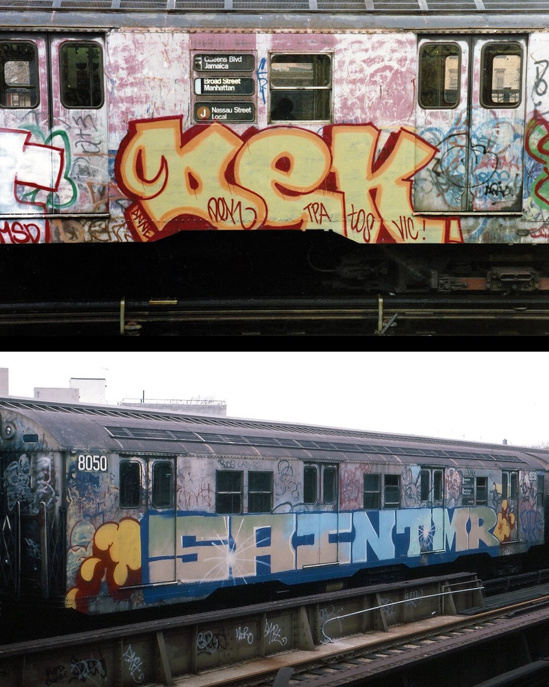 Rare New York City graffiti images from the 1980s