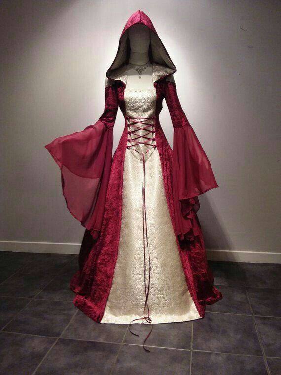 open lace back dress Game Of Thrones Cersei Lannister Costume Cersei Red Dressing Gown Halloween  Role Play Party Fancy Dress M Cersei : Amazon.se: Beauty