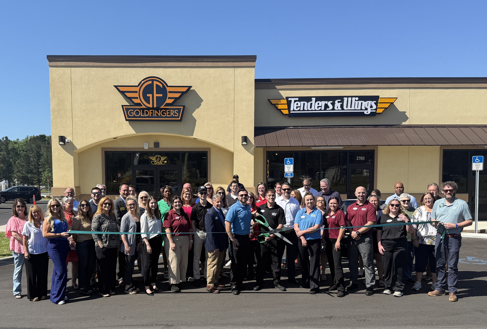 Goldfinger's restaurant grand opening in Dothan