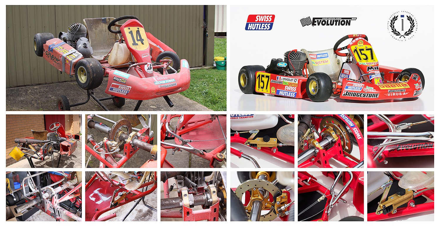 Kart - Swiss Hutless Evolution before and after | Facebook