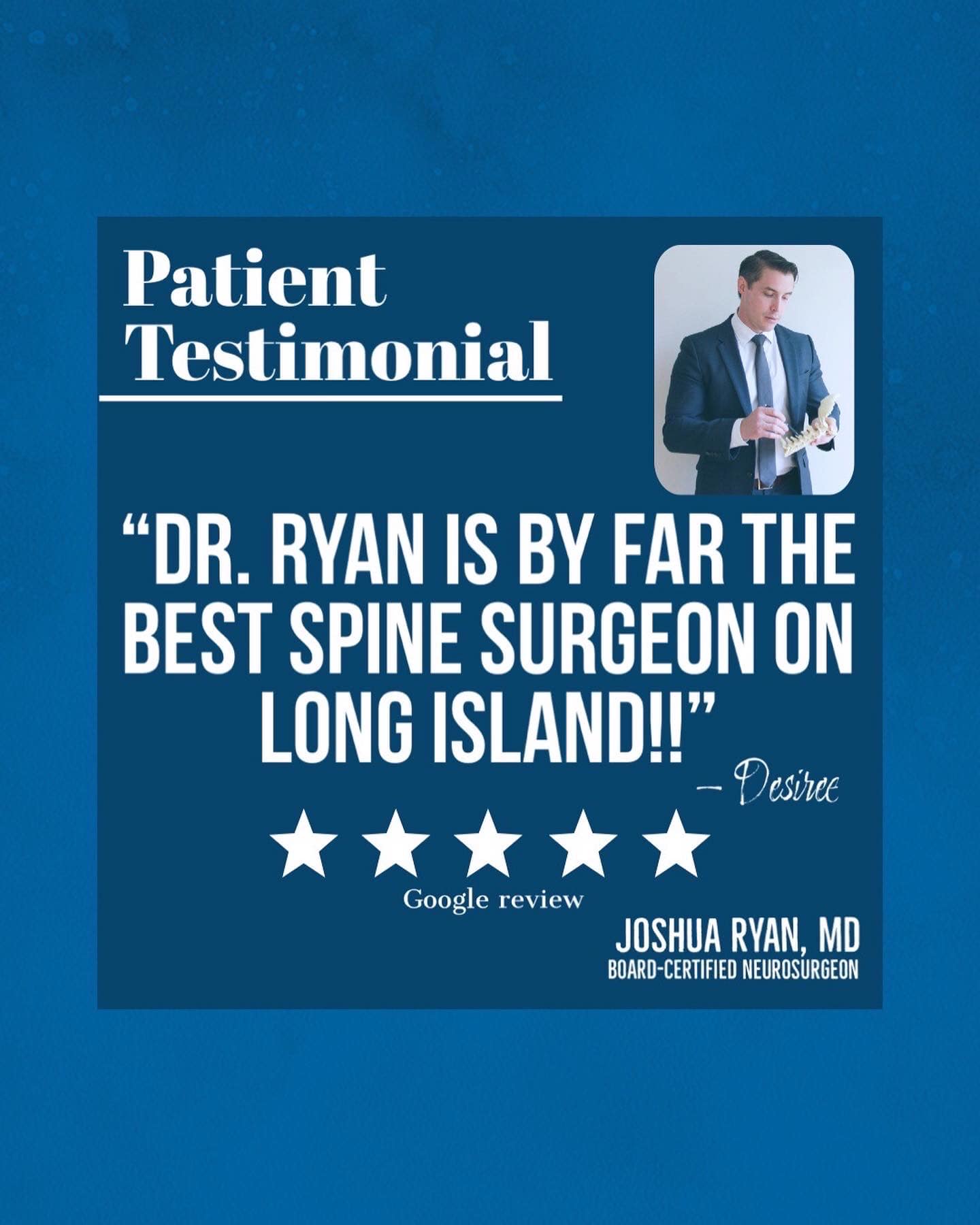 Joshua Ryan, MD Spine... - Joshua Ryan, MD Spine Surgeon
