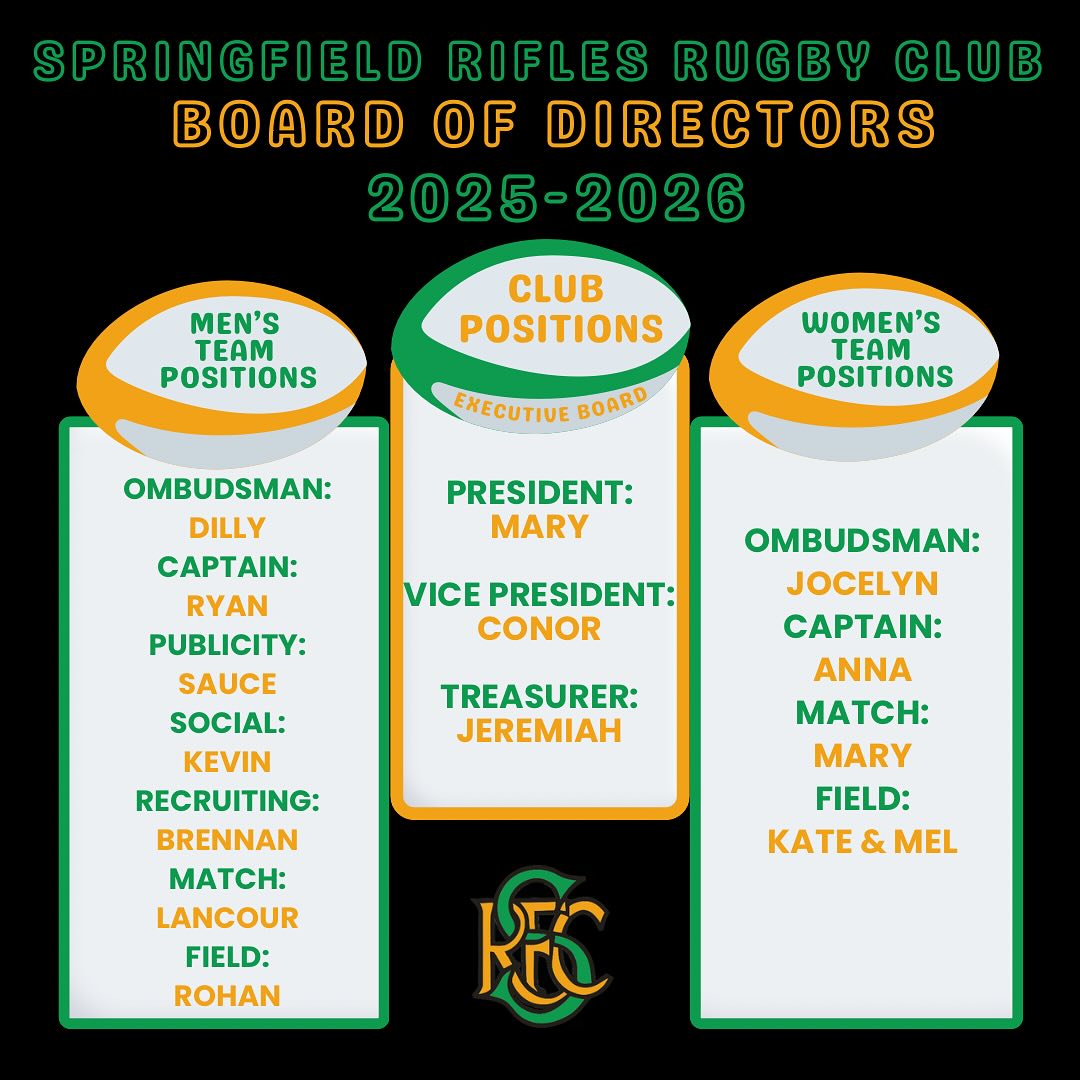 Thank you everyone for... - Springfield Rifles Rugby Club | Facebook