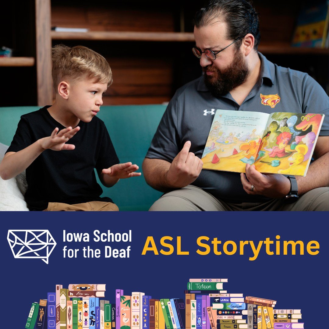 The next ASL Storytime is... - Iowa School for the Deaf | Facebook