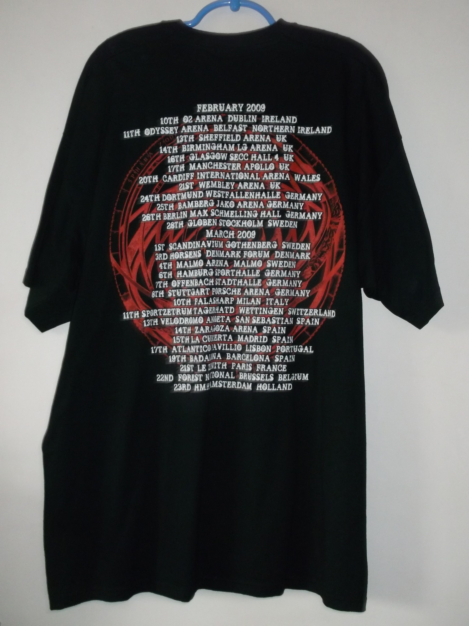 ❤️‍?My 2009 MEGADETH Tour Shirt❤️‍?