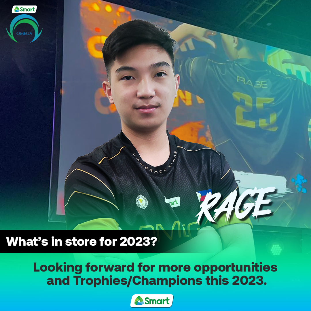 Omega Esports - The Rage is still on to shoot for more...