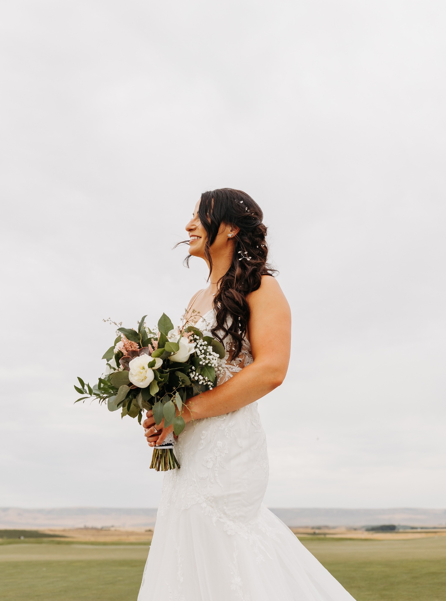 pink bridesmaid dresses and navy suits From the mauve bridesmaids to the soft ivory, sage, and white details woven into every corner, this bride had a clear vision from the very beginning — and navy blue and blush pink bridesmaid dresses