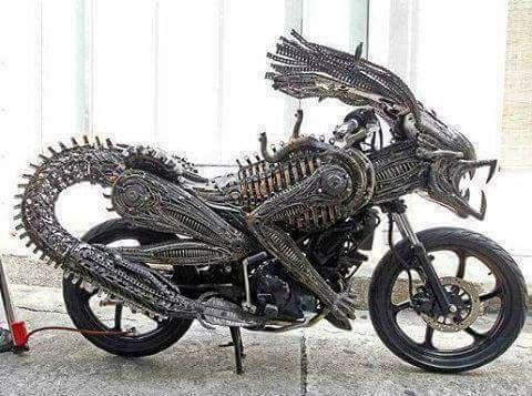 Alien Bike By:- Roongrojna Sangwongprisarn
