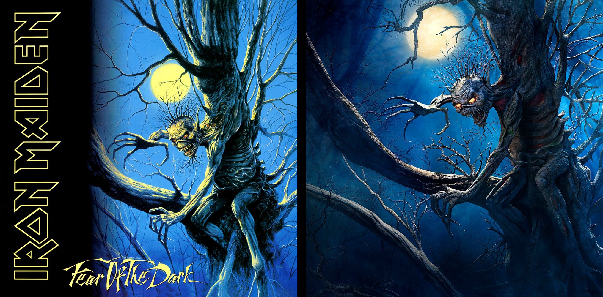 Iron Maiden Fear Of The Dark Album Cover