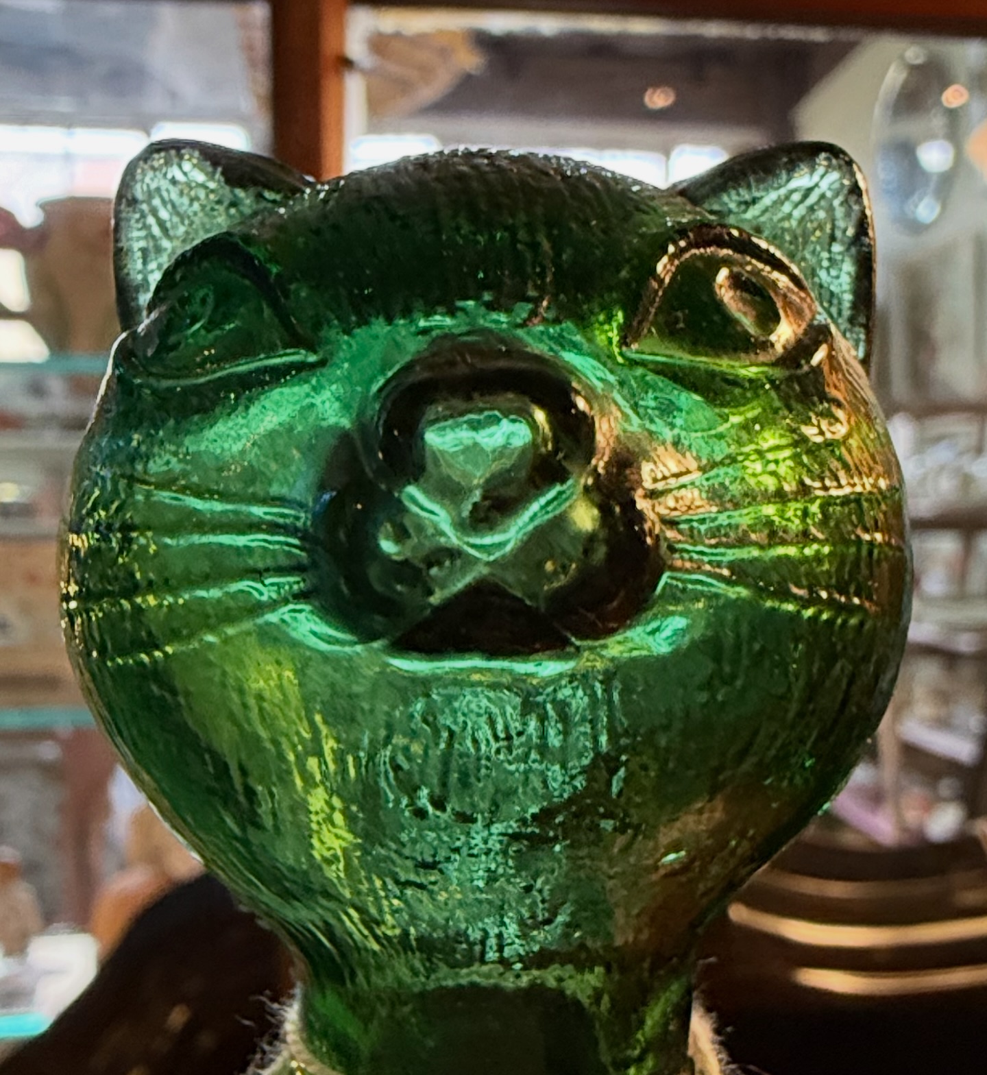 vintage glass figure ୨୧ * ガラスの リスさん vintage glass figure