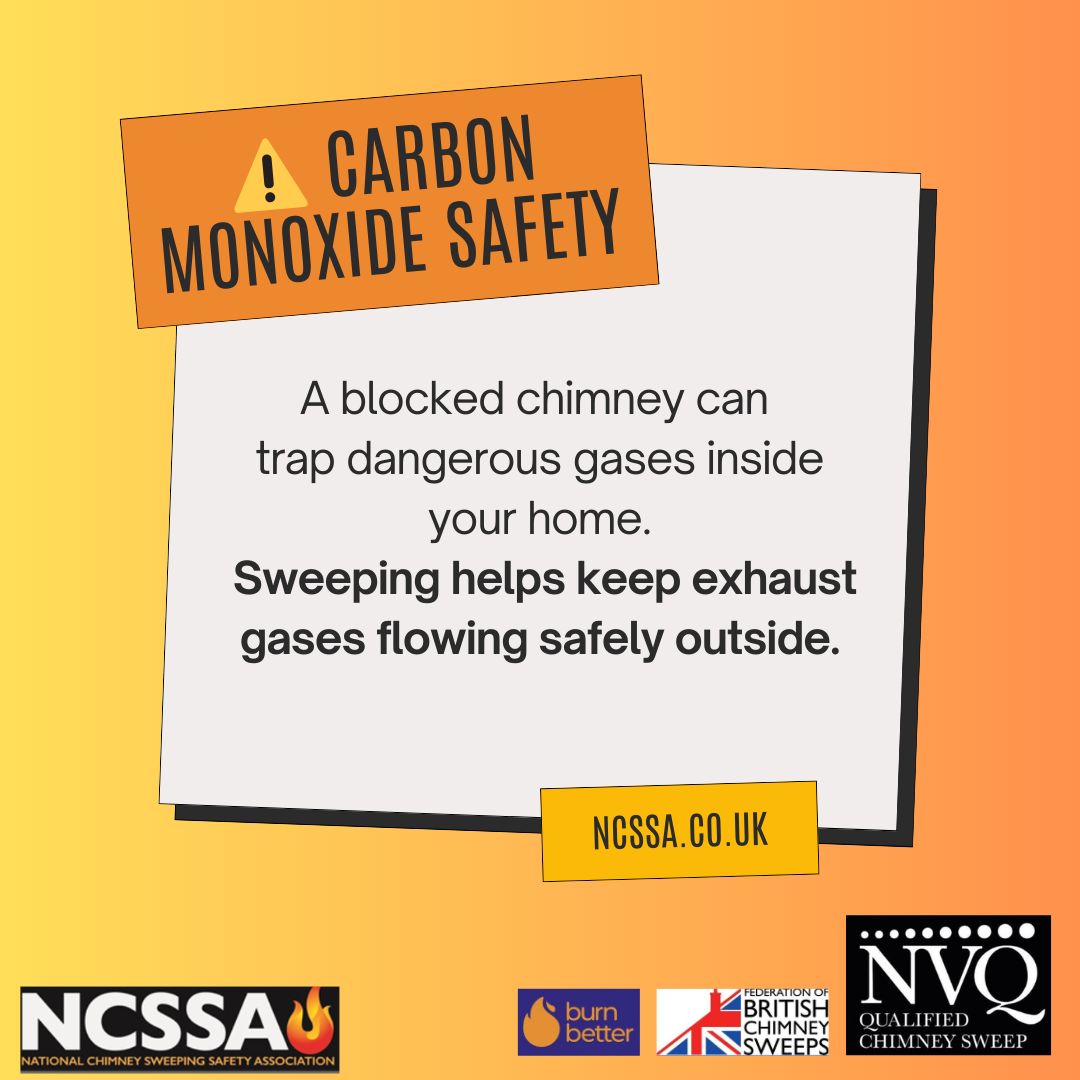 National - ⚠️ Carbon Monoxide Safety ⚠️ A blocked chimney can trap ...