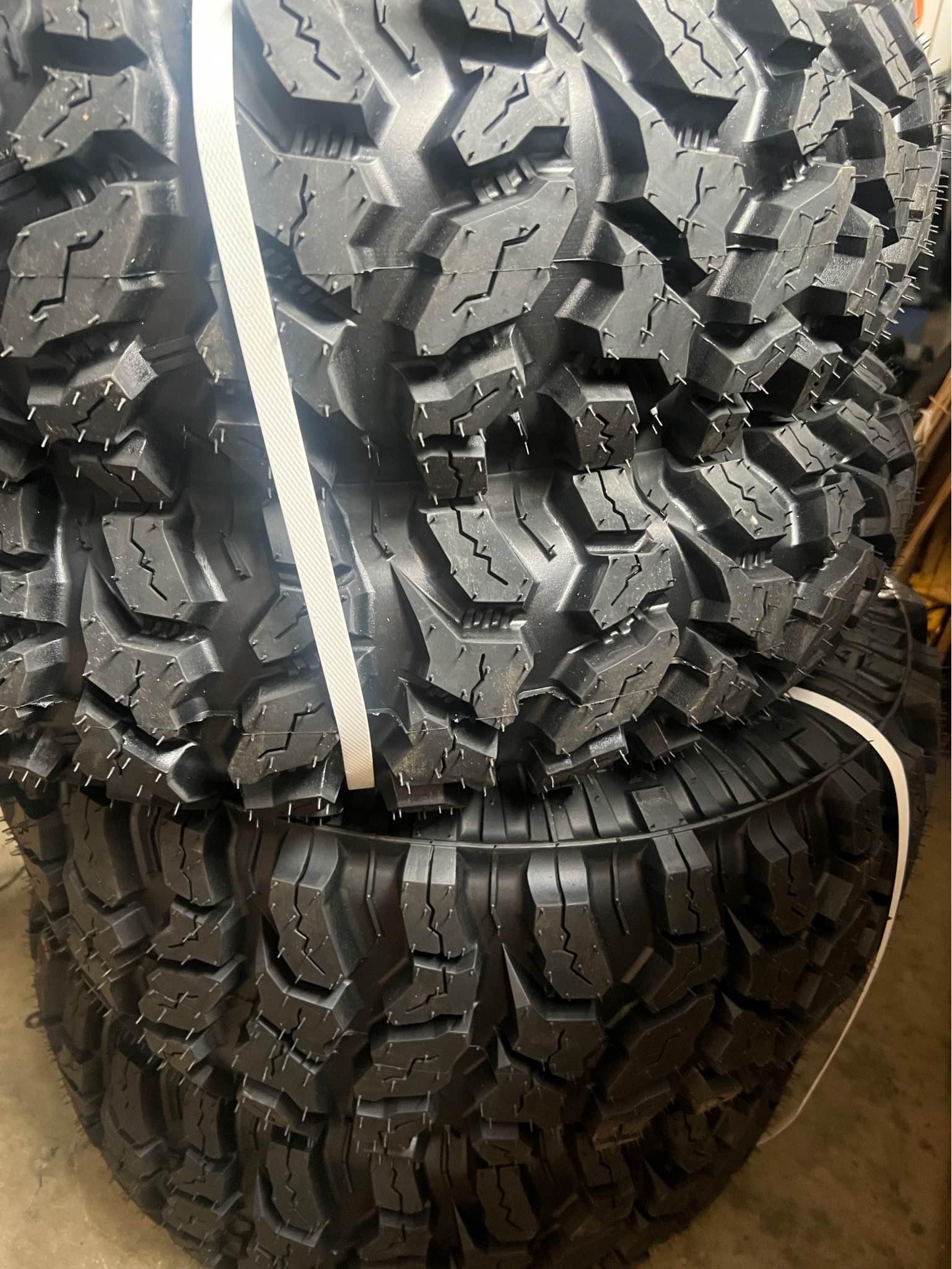 Set 4 ATV Tires 25x10-12 25x11-12 UTV All Terrain Heavy Duty 25x11x12
