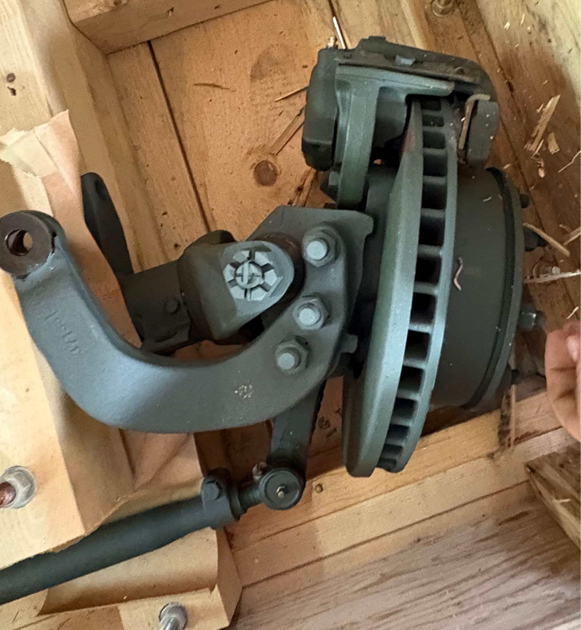 Rebuilt DANA 44 HD 8 Lug M880 Front Axle Complete W/ Calipers Rotors ...