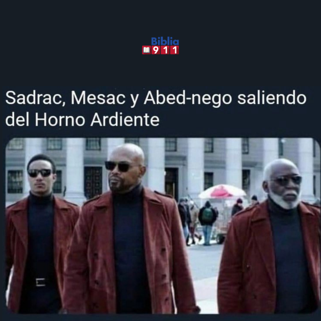 Biblia 911 - Sadrac, Mesac y Abed-nego respondieron al rey...