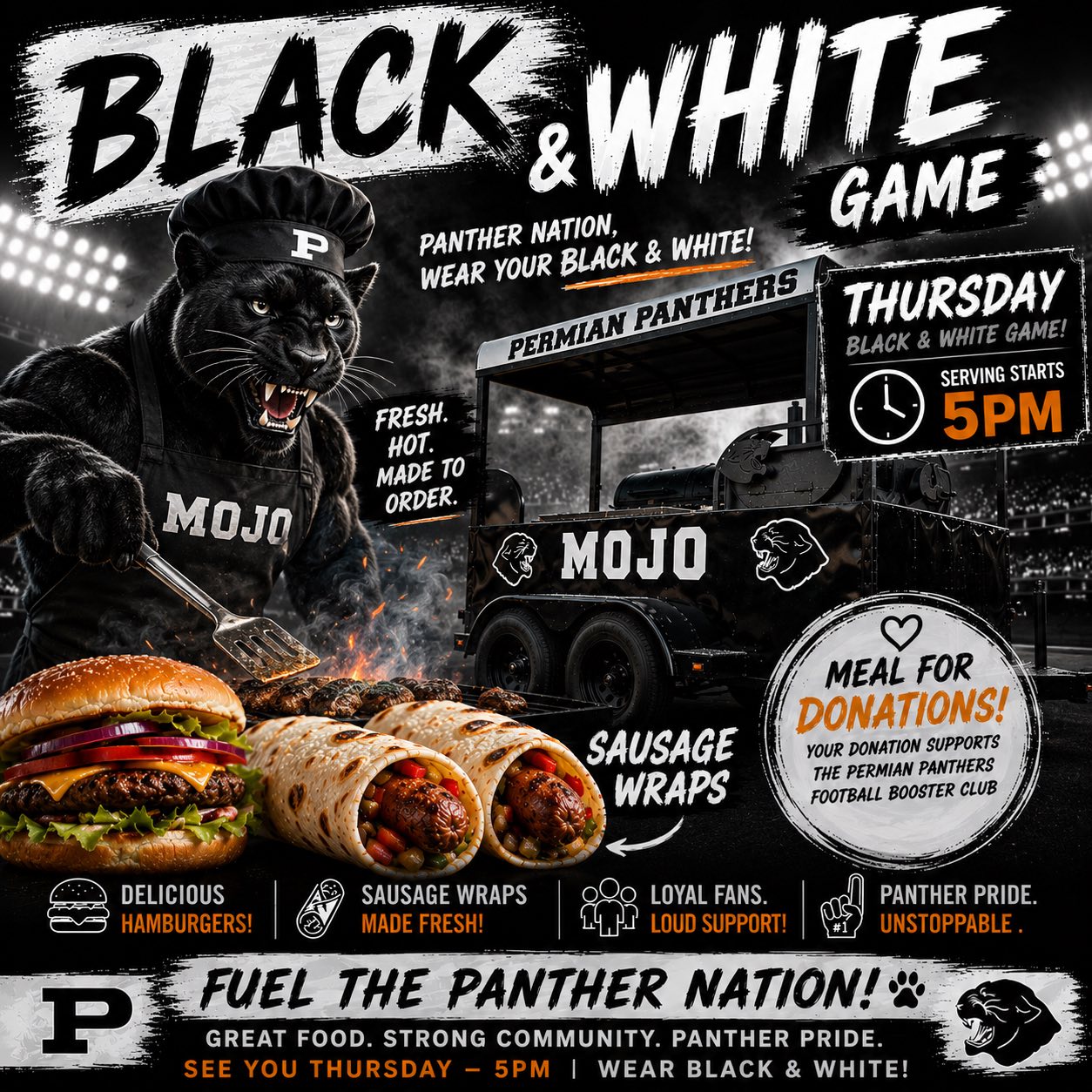 Permian Football Booster Club - Merchandise Trailer | Odessa TX