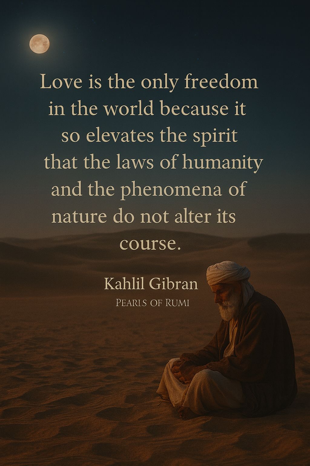 Pearls of Rumi - Love is the only freedom in the... | Facebook