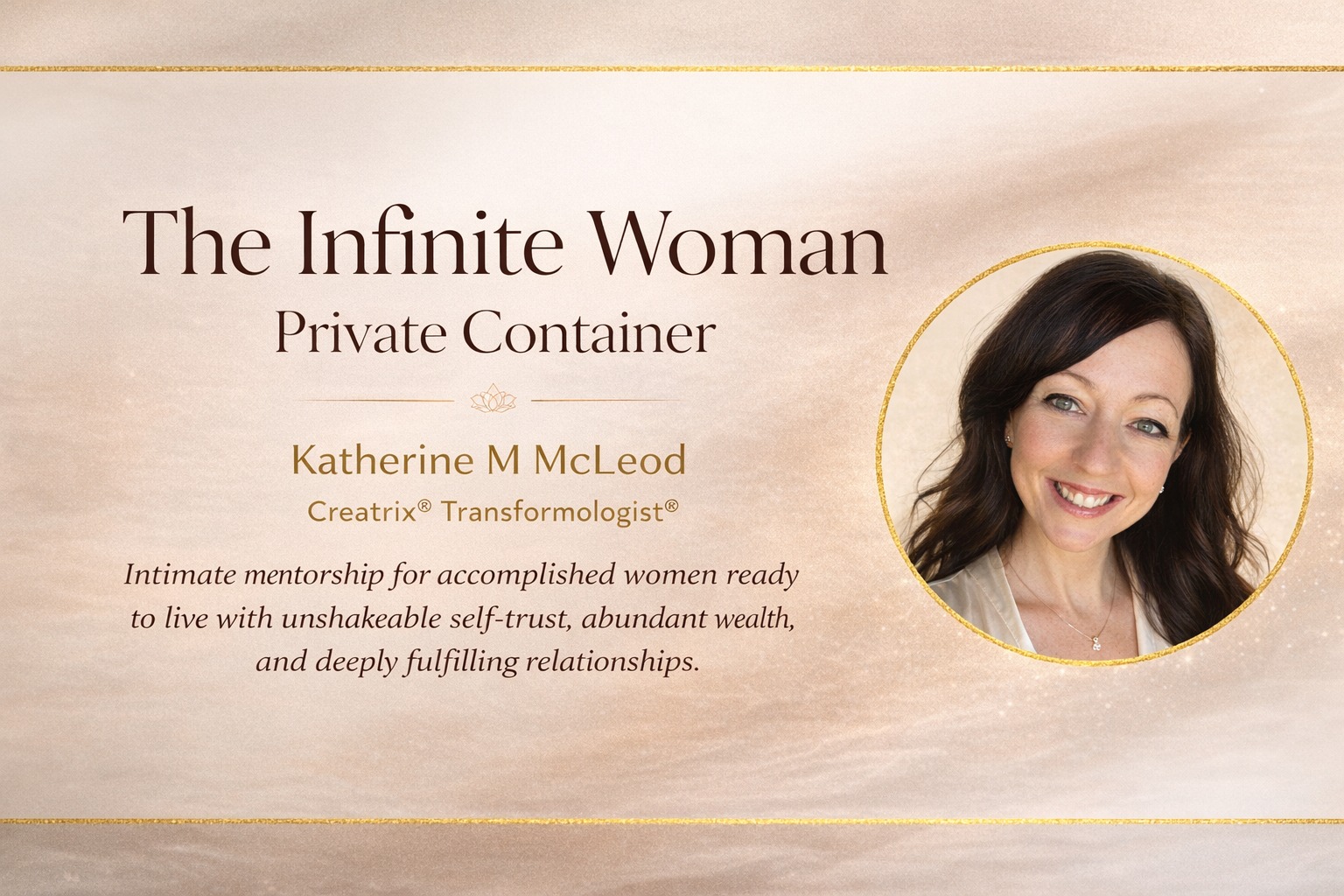 Katherine - There are so many people in my world doing amazing things ...