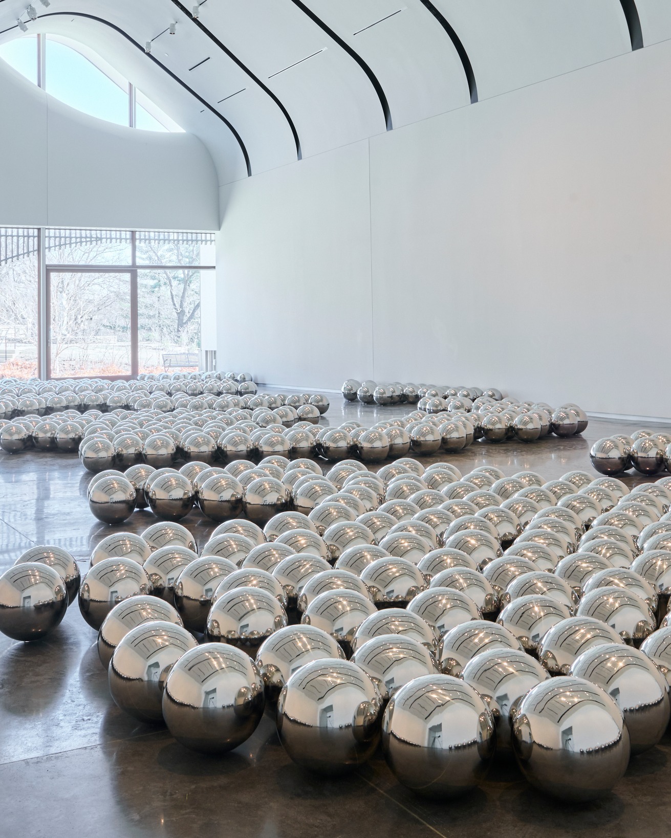 Remembering Yayoi Kusama's 'Narcissus Garden' exhibition at Laumeier Sculpture Park