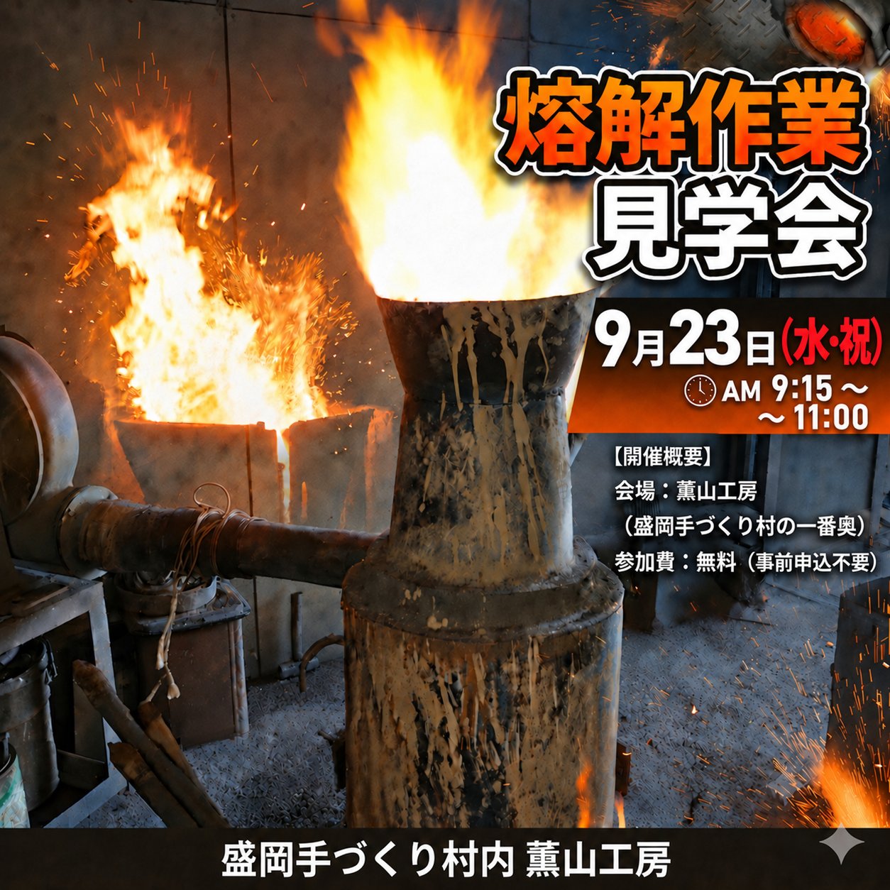 南部鉄瓶 薫山工房 | Morioka-shi Iwate